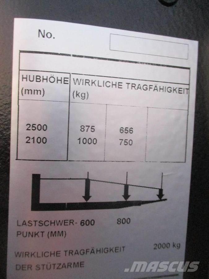 Toyota SPE200D Gabelstapler mit Fahrerstand