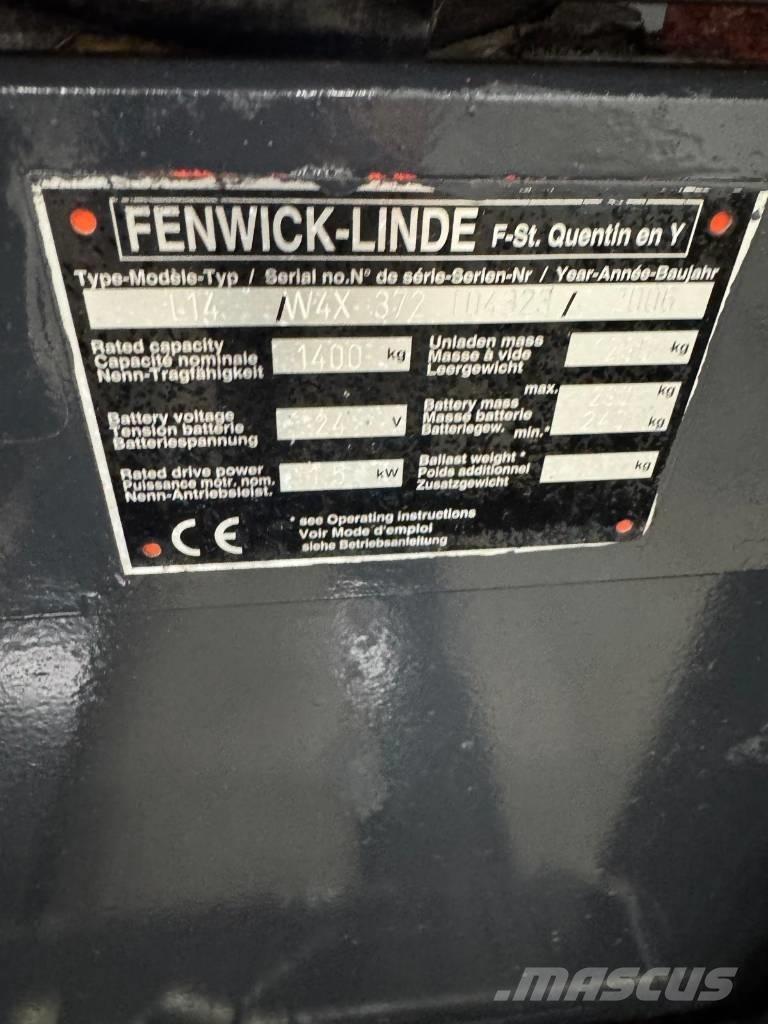 Linde 10848 L14 Heftrucks overige