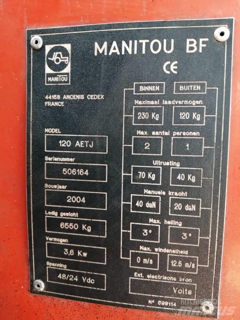 Manitou 120 AETJ3D Gelenkteleskoparbeitsbühnen
