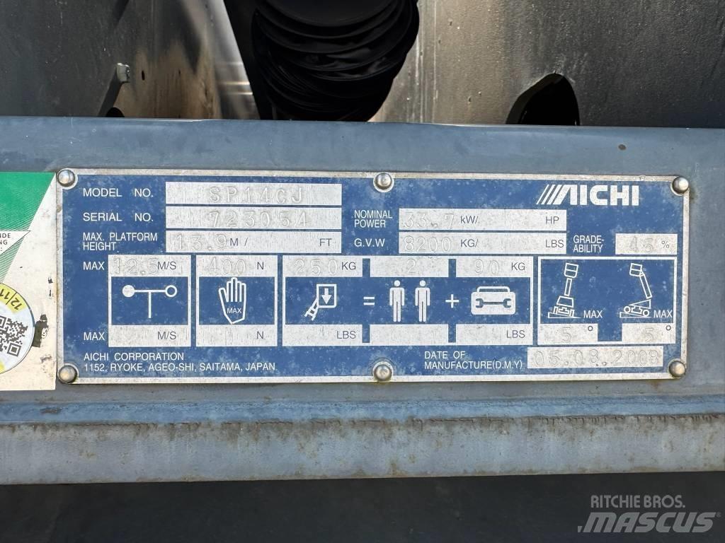 Aichi SP 14 CJ Teleskopbühnen