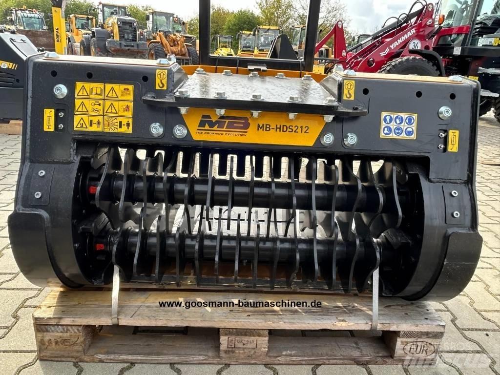MB Crusher HDS 212 Siebschaufeln