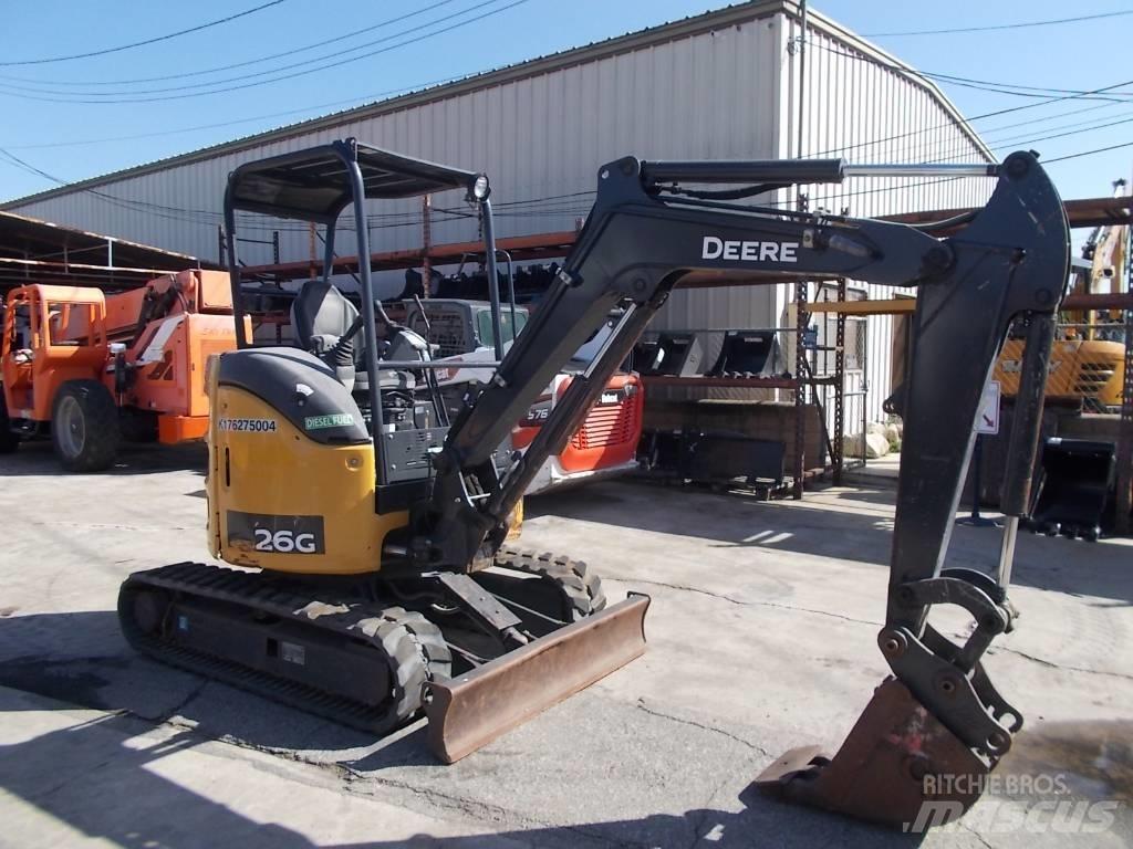 John Deere 26G Minibagger < 7t