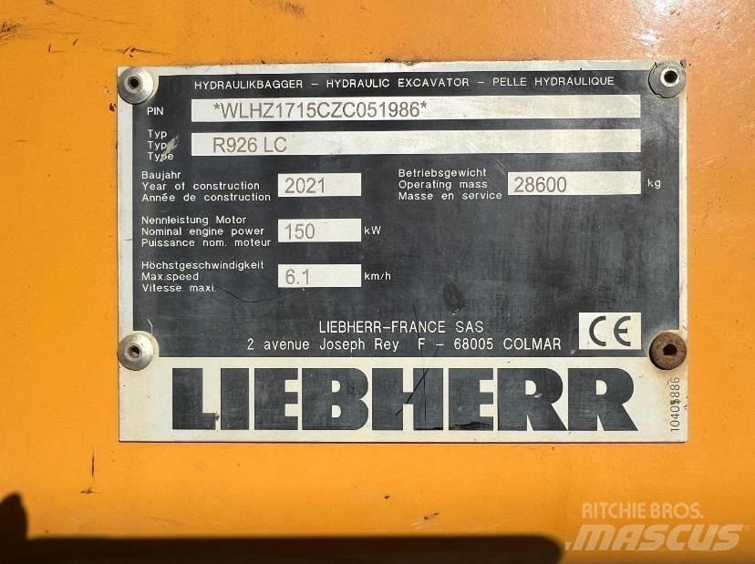 Liebherr R 926 LC Raupenbagger