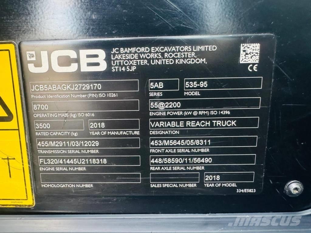 JCB 535-95 Teleskoplader