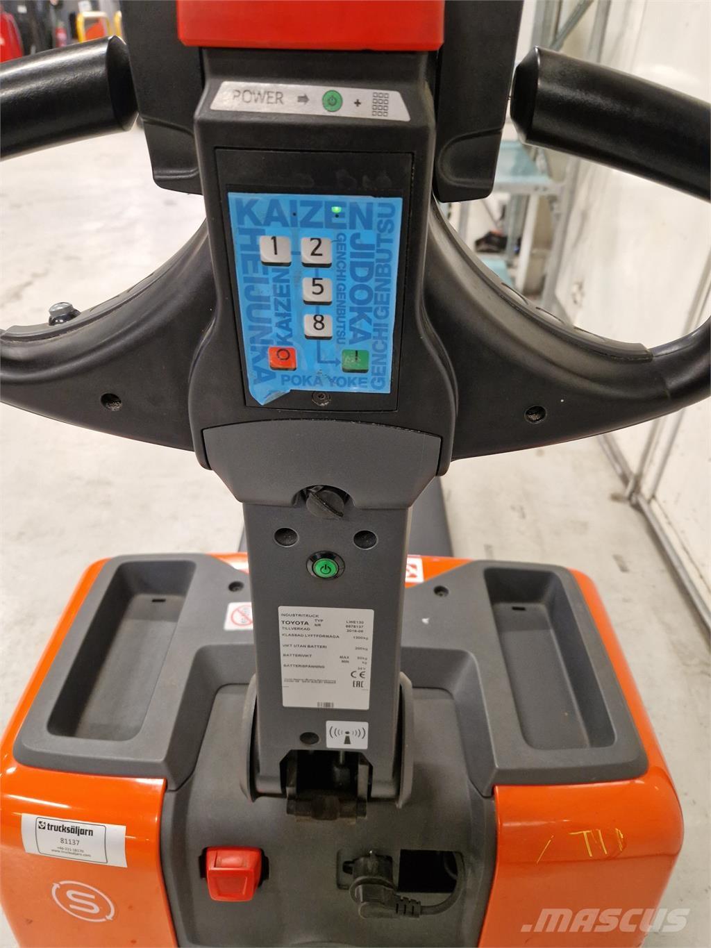 Toyota LWE130 Deichselstapler