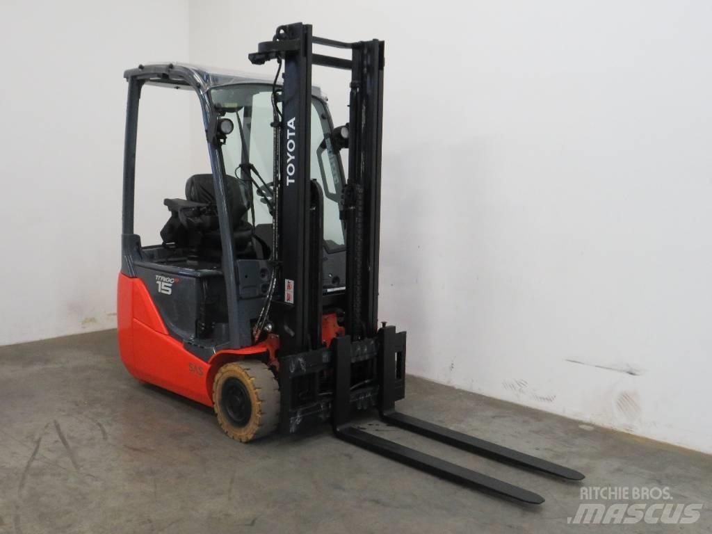 Toyota 8FBE15T Elektrische heftrucks