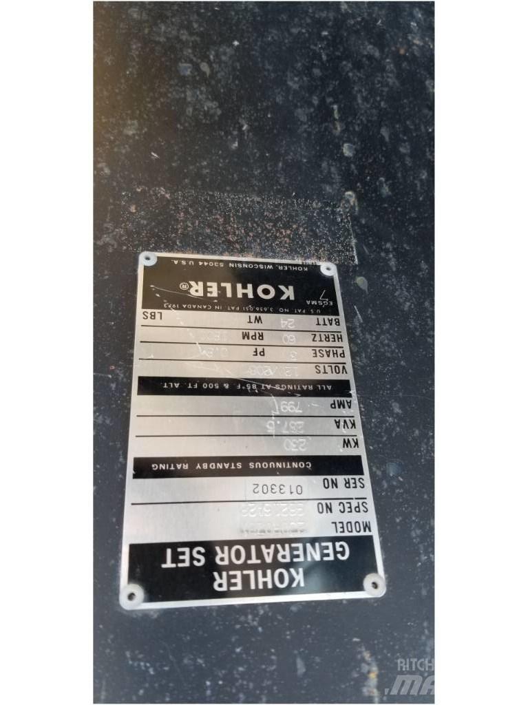 Kohler 230 KW Andere Generatoren