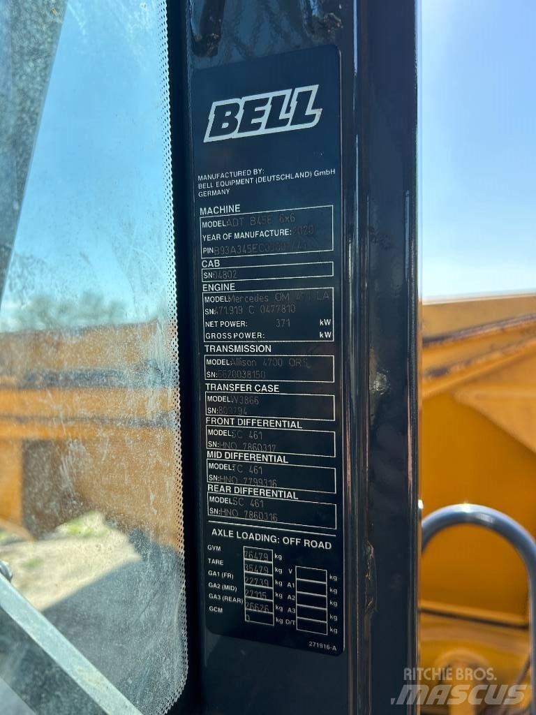 Bell B45E Dumper - Knickgelenk