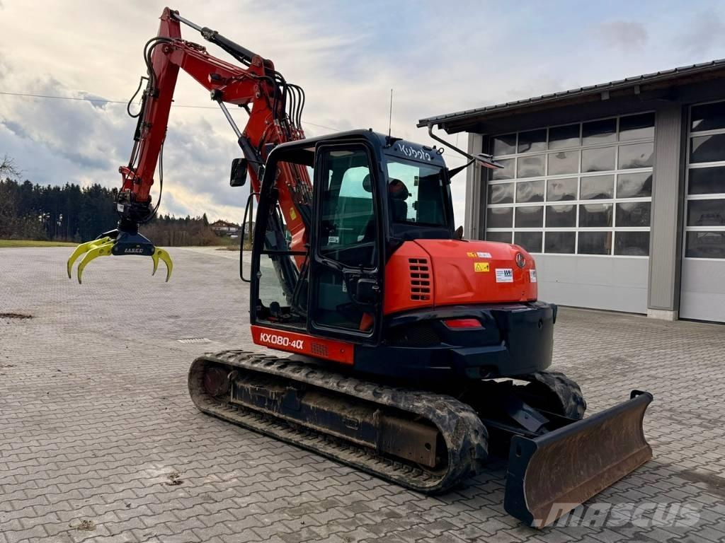 Kubota KX 080-4 Midibagger  7t - 12t