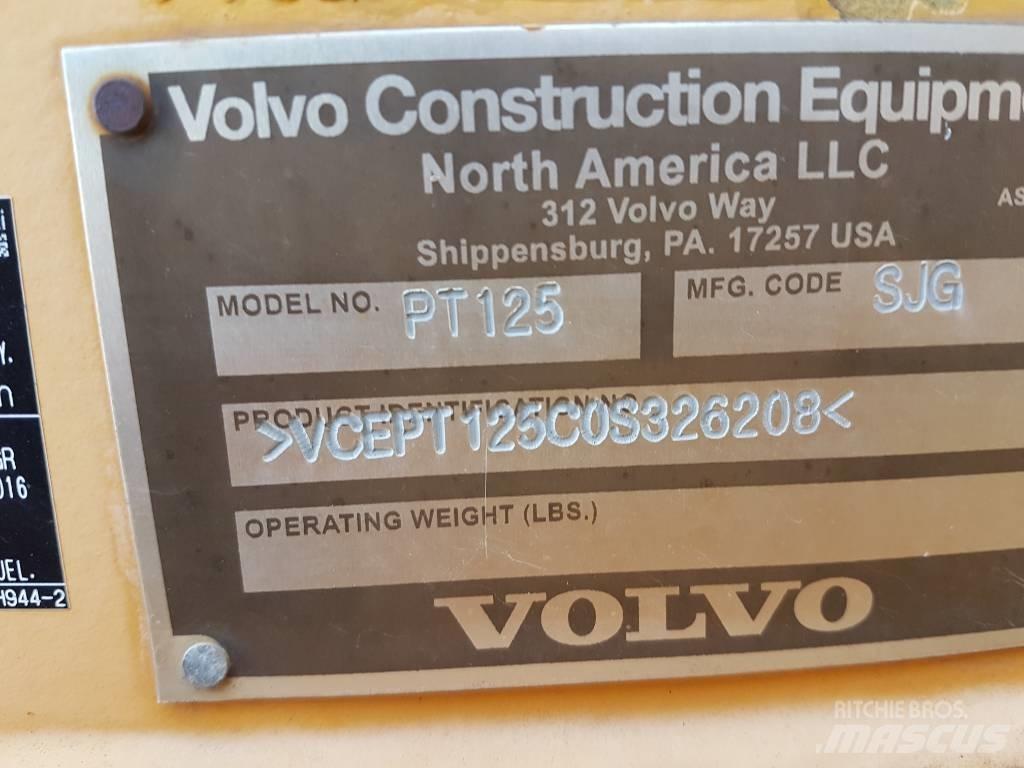 Volvo PT 125 Gummiradwalzen