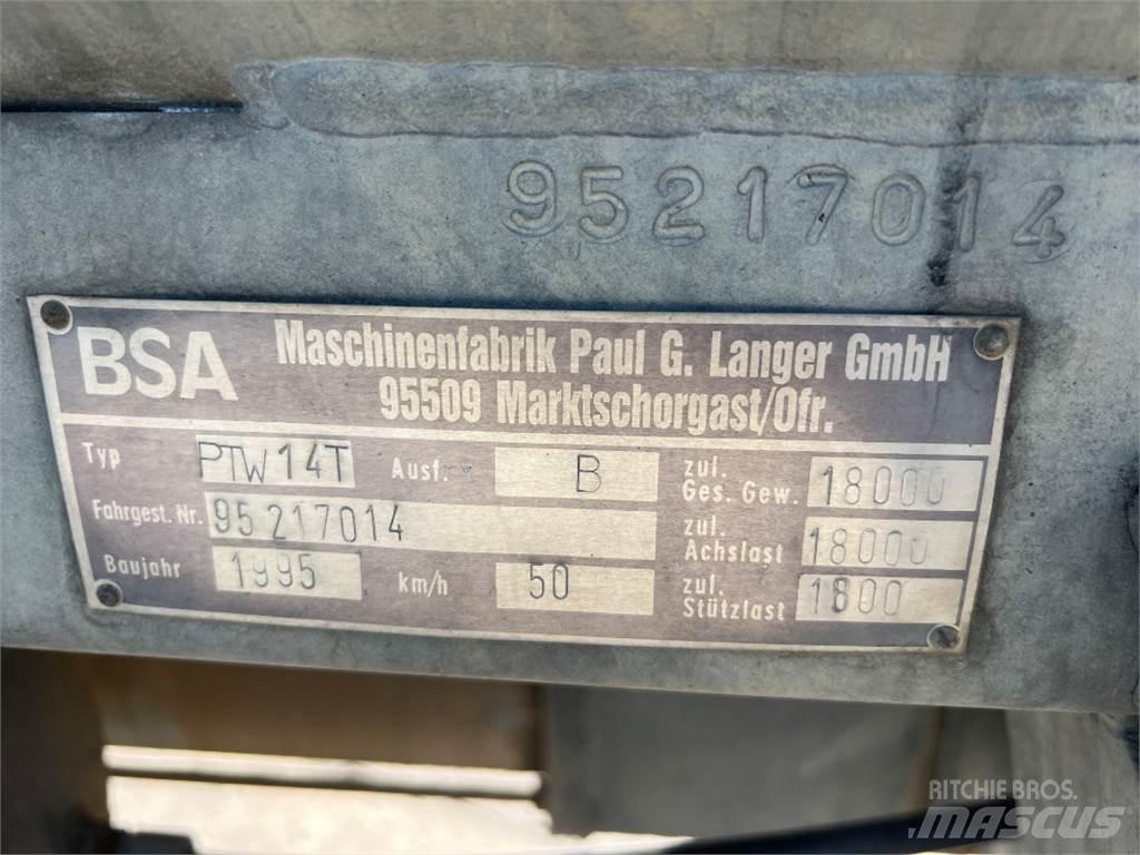 BSA PTW 14 T Gülletankwagen