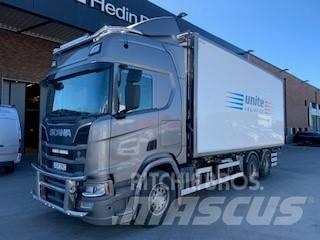 Scania R580 Flisbil Kleinholztransporter