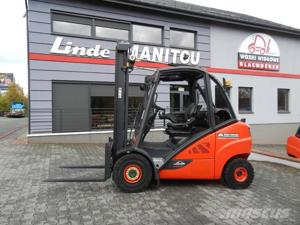 Linde H30T-02 LPG heftrucks