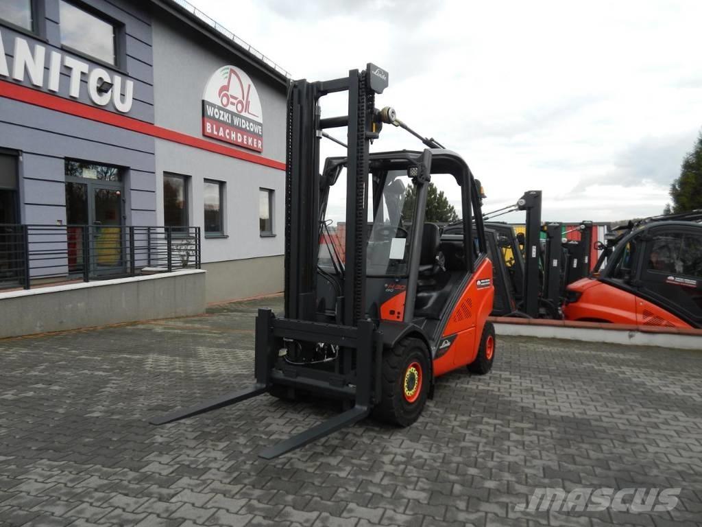 Linde H30T-02 LPG heftrucks