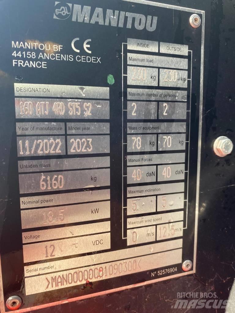 Manitou 160 ATJ Gelenkteleskoparbeitsbühnen