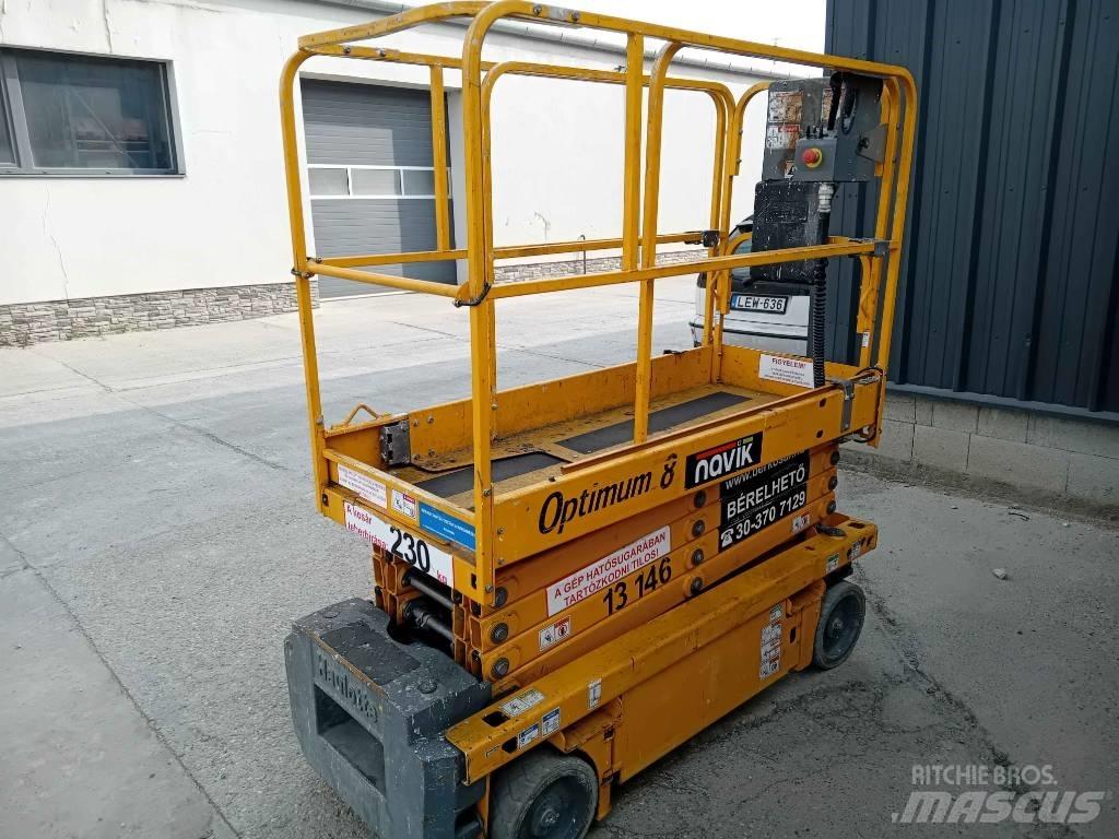 Haulotte Optimum  8 Scheren-Arbeitsbühnen