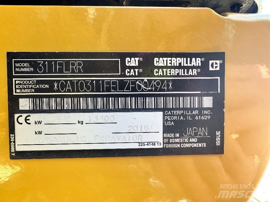 CAT 311 F LRR Raupenbagger