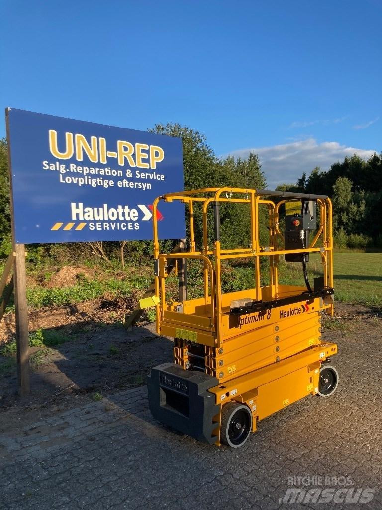 Haulotte Optimum  8 Scheren-Arbeitsbühnen