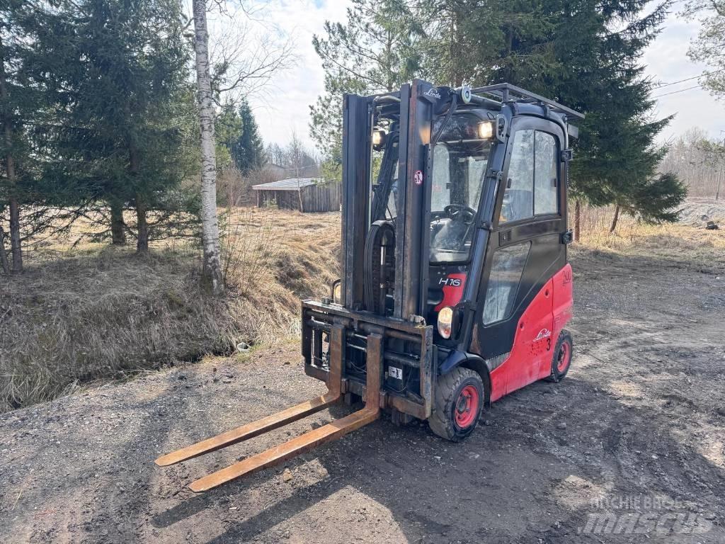 Linde H 16 LPG heftrucks