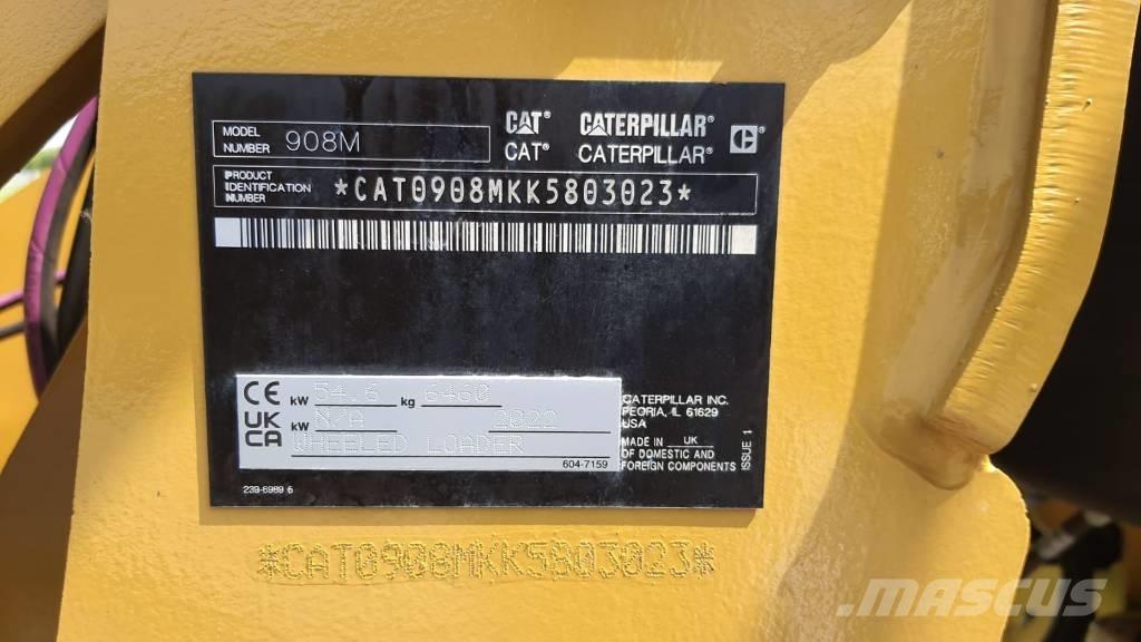 CAT 908M Radlader