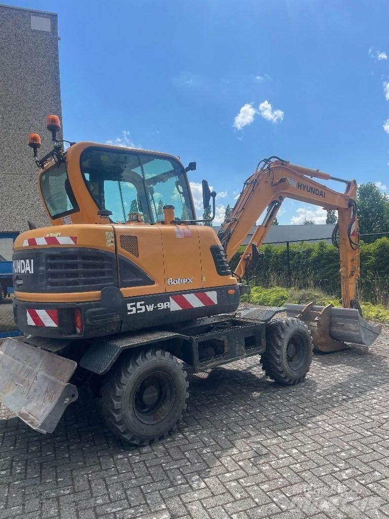 Hyundai 55w9a Mobilbagger