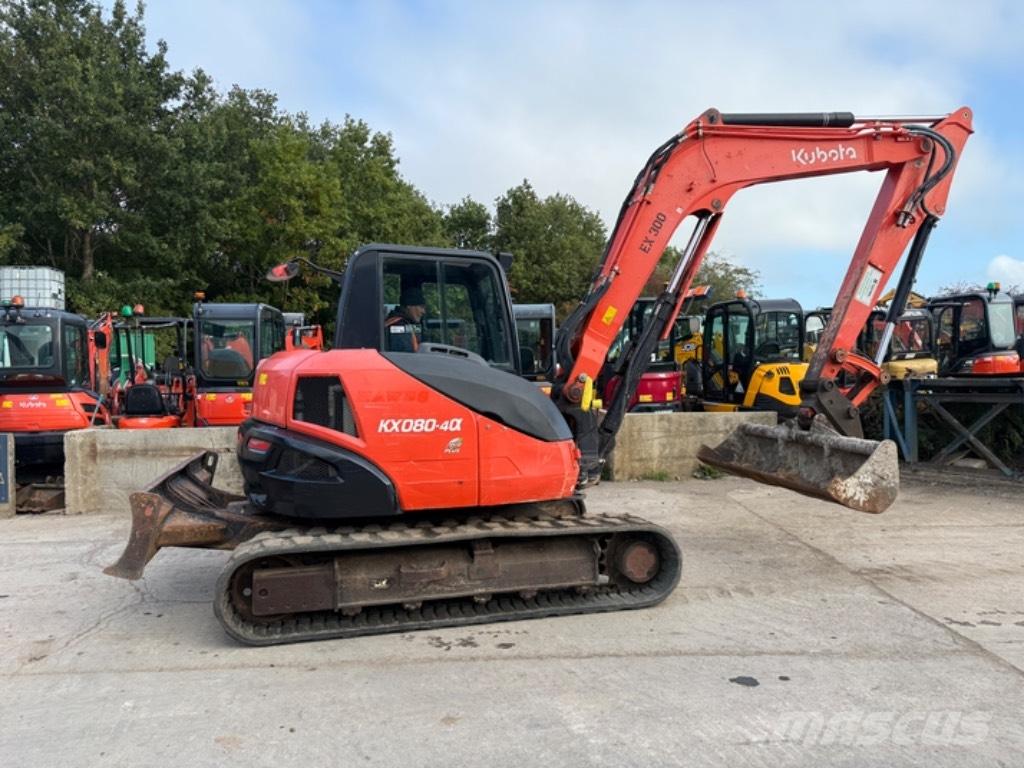 Kubota KX 080-4 Midibagger  7t - 12t