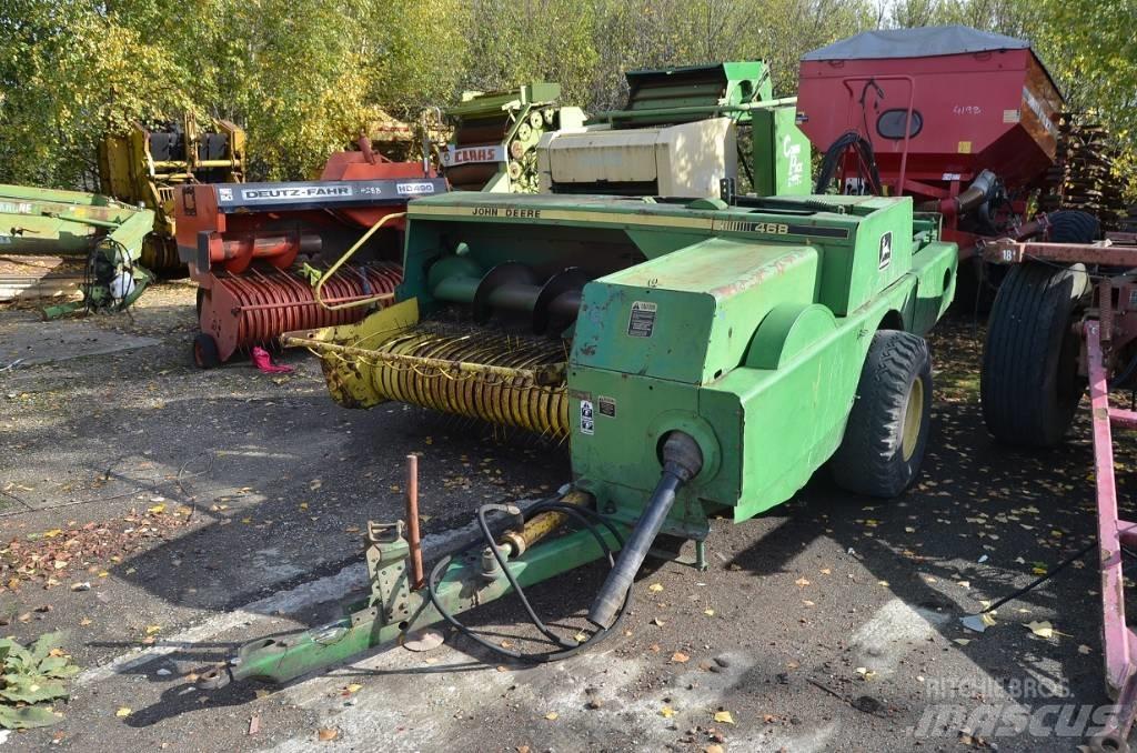 John Deere 468 Quaderpressen