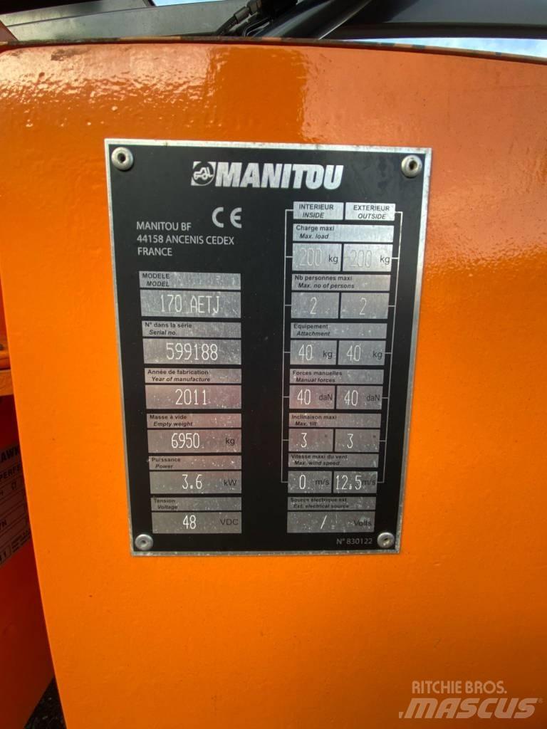 Manitou 170AETJ-L Gelenkteleskoparbeitsbühnen