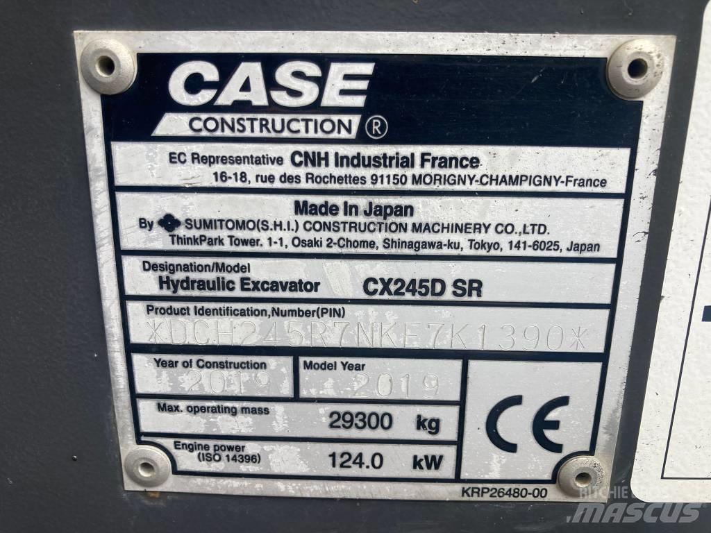CASE CX 245 D SR LC Raupenbagger