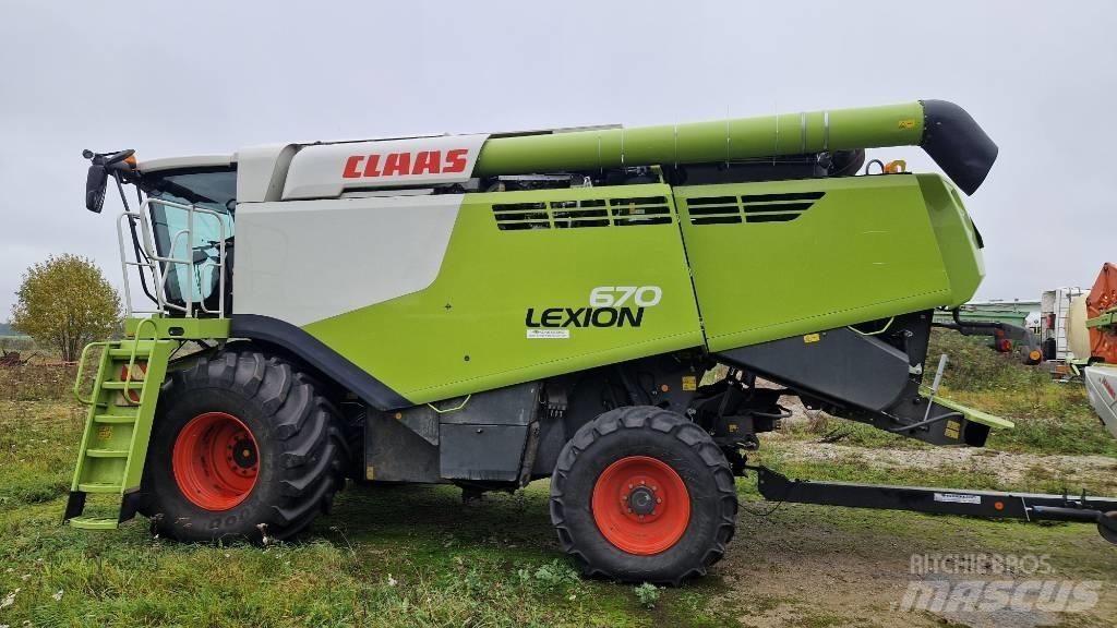 CLAAS Lexion 670 Mähdrescher
