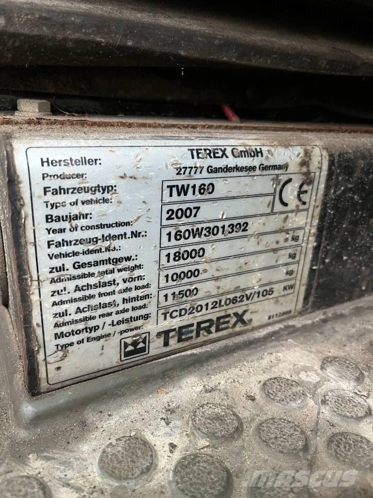 Terex TW160 Mobilbagger
