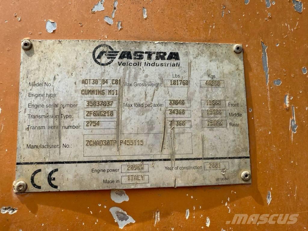 Astra ADT30 Dumper - Knickgelenk