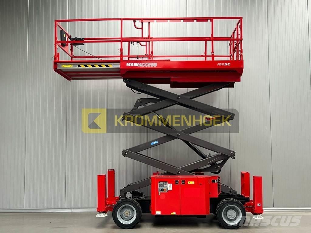 Manitou 100 SC Scheren-Arbeitsbühnen