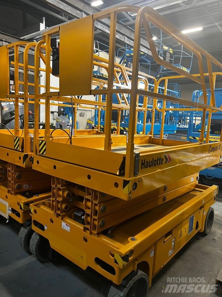Haulotte Compact 10 Scheren-Arbeitsbühnen