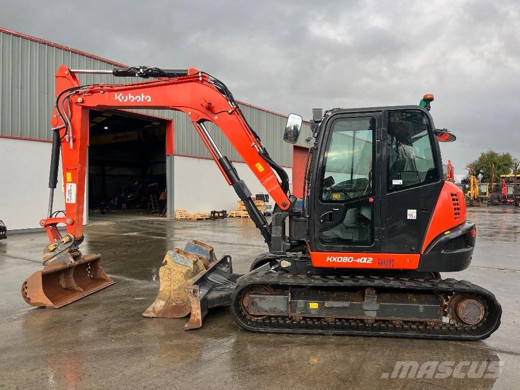 Kubota KX 080-4 Midibagger  7t - 12t