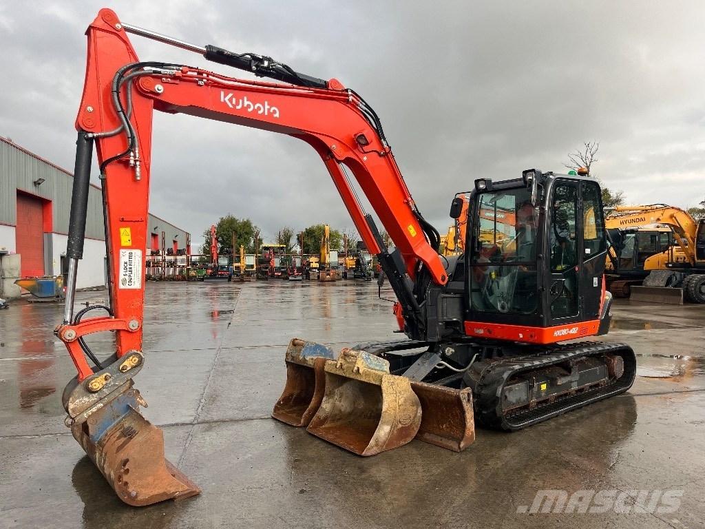 Kubota KX 080-4 Midibagger  7t - 12t