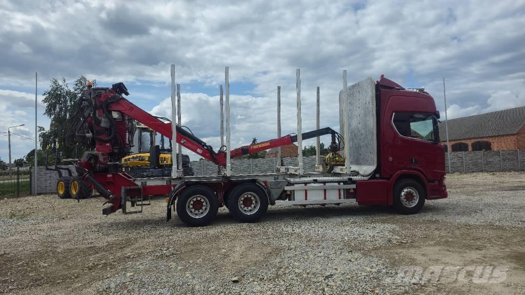 Scania R 650 Holztransporter