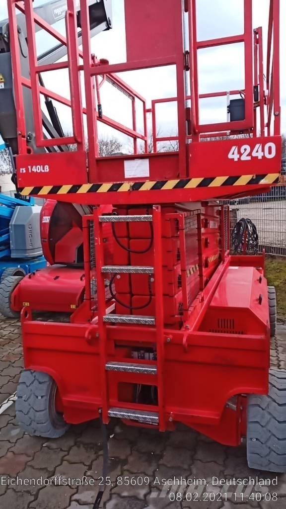 HAB S140-17E2WD Scheren-Arbeitsbühnen