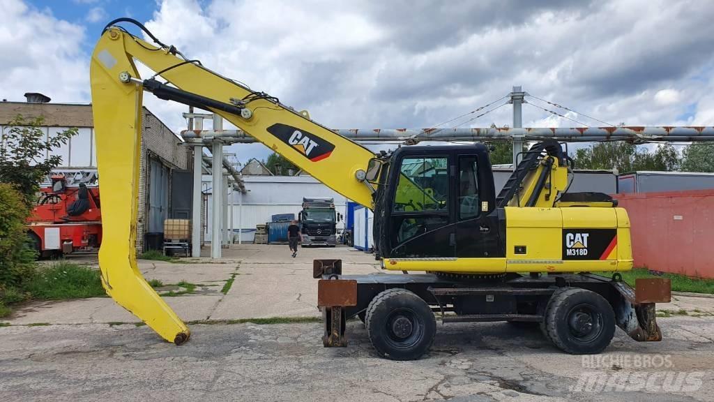 CAT M 318 D MH Materialumschlag