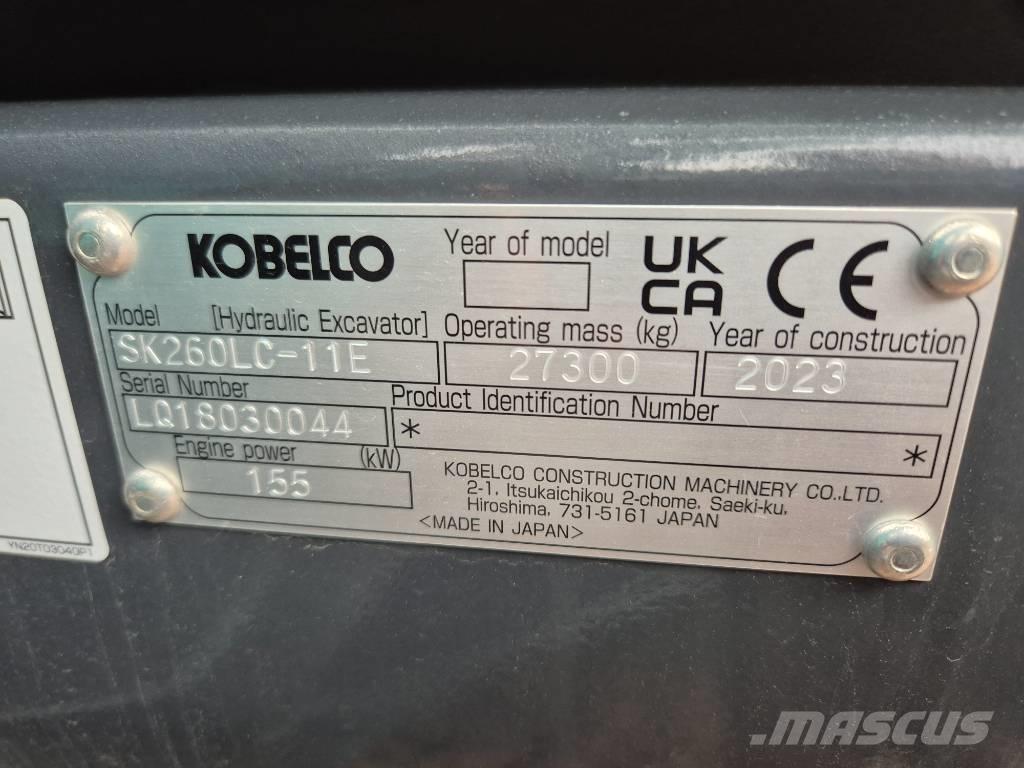 Kobelco SK260LC-11E Raupenbagger