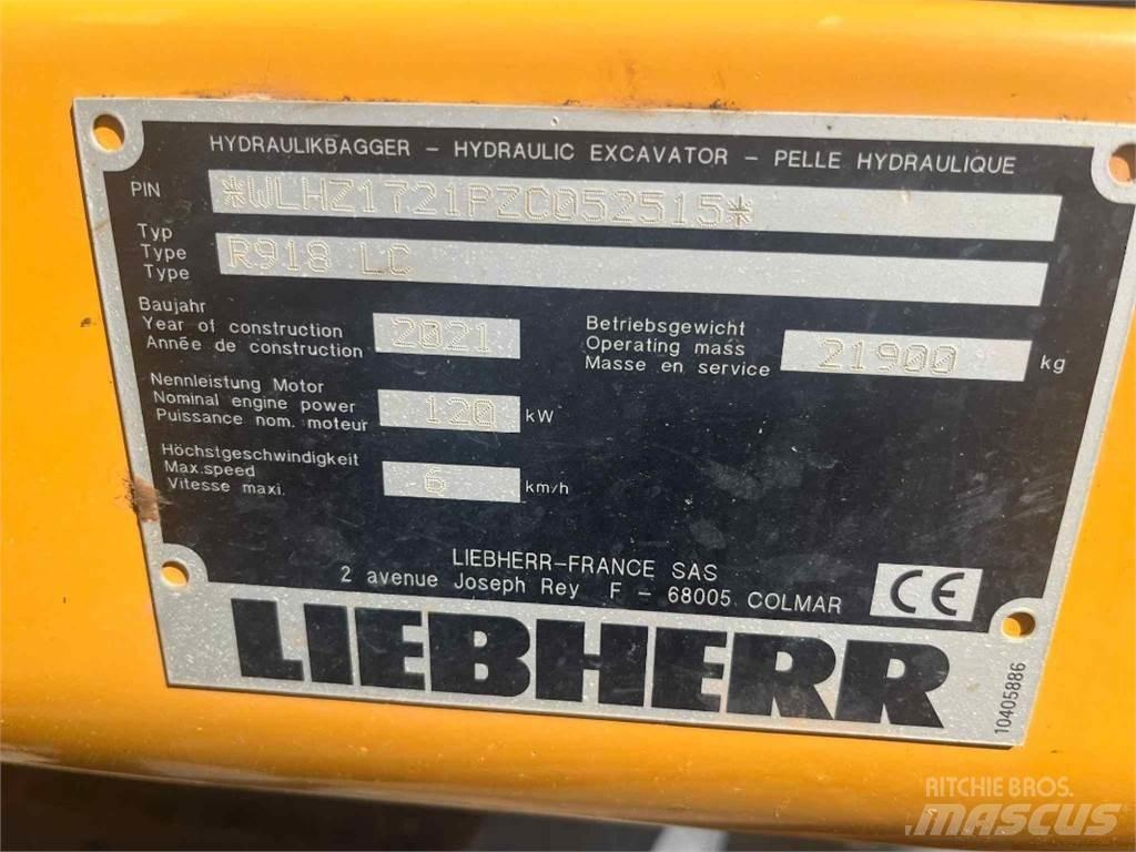 Liebherr R918 Raupenbagger