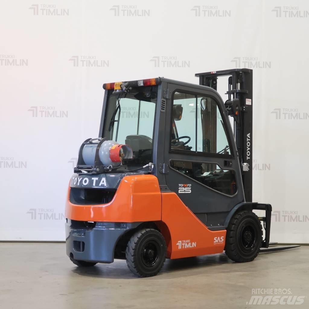 Toyota 02-8FGF25 LPG heftrucks