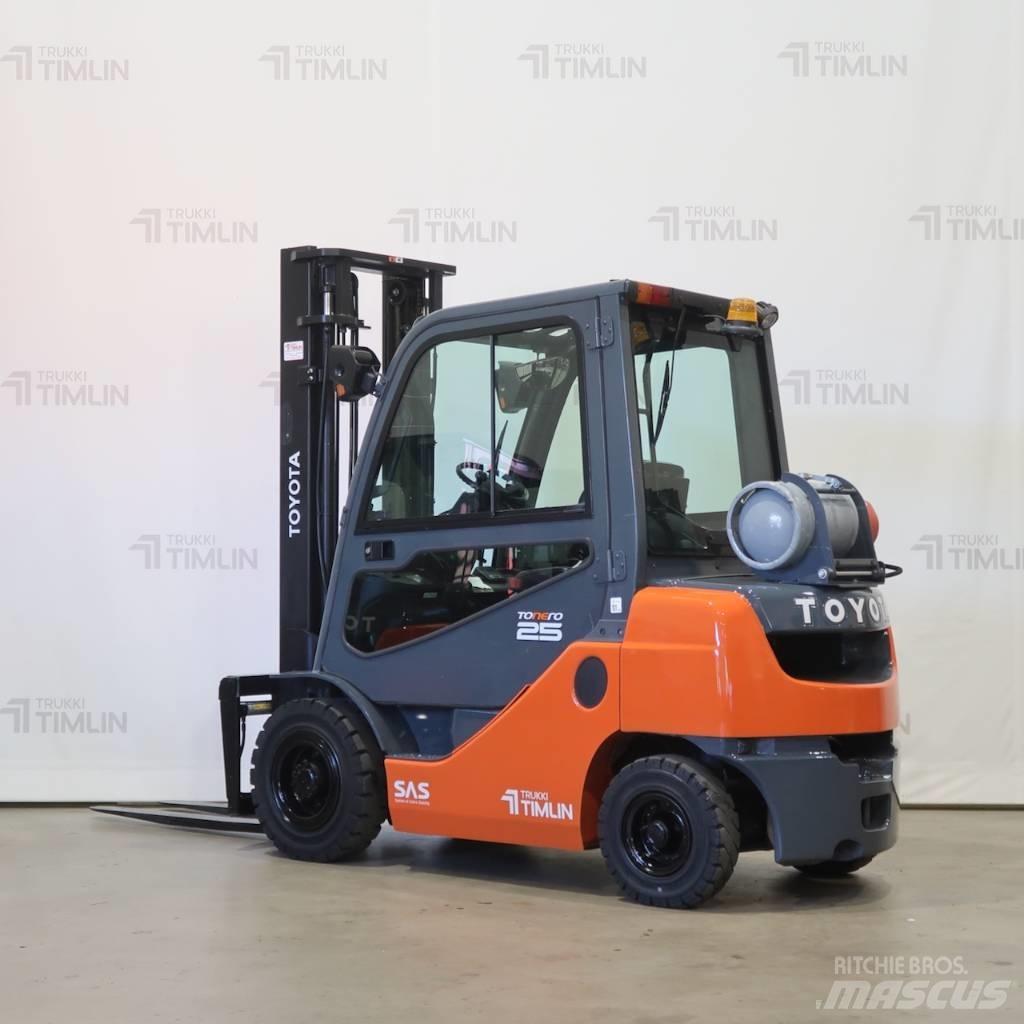 Toyota 02-8FGF25 LPG heftrucks