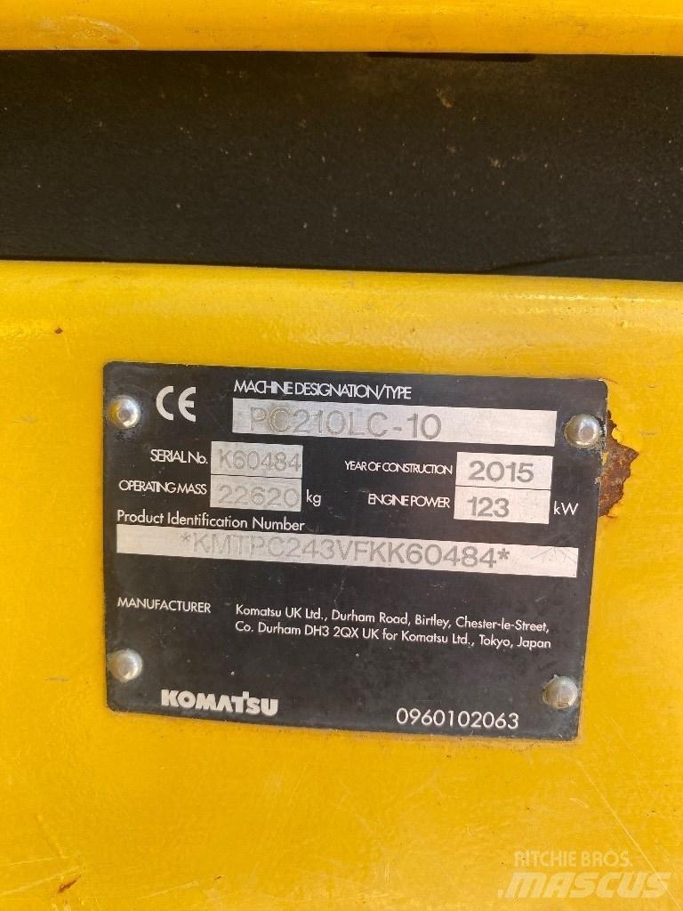 Komatsu PC 210 LC-10 Raupenbagger