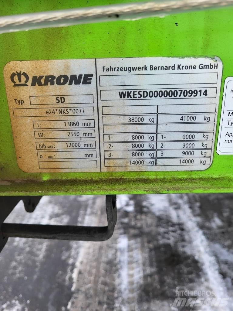 Krone SD Curtainsiderauflieger