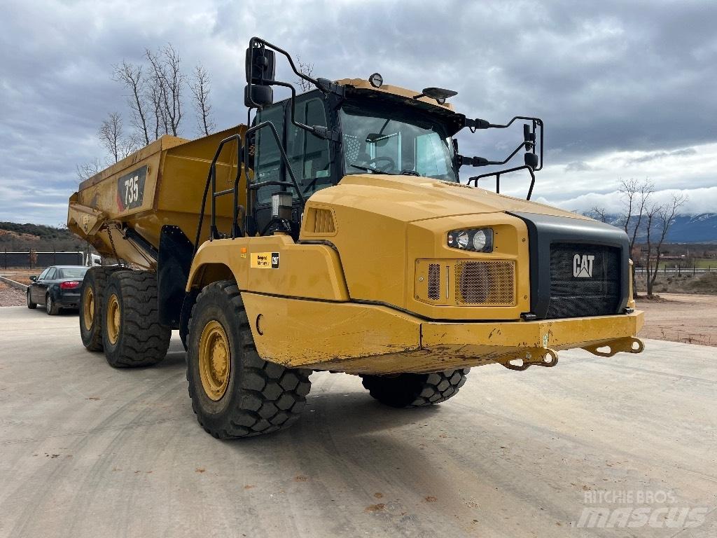 CAT 735 Dumper - Knickgelenk