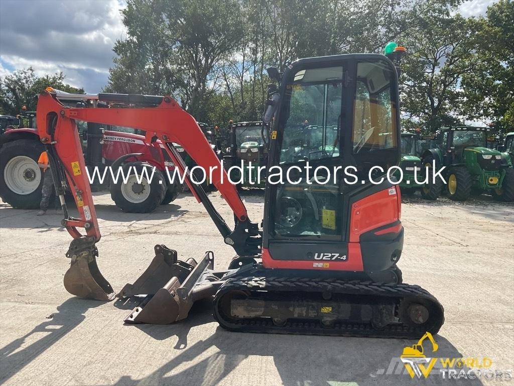Kubota U 27-4 Minibagger < 7t