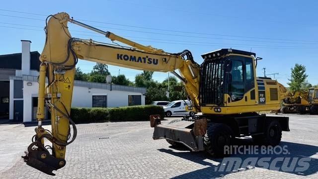 Komatsu PW 180-10 Mobilbagger