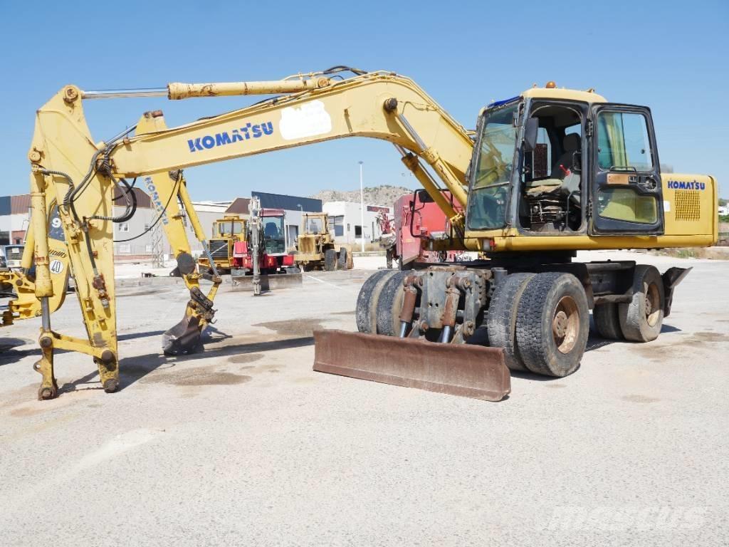 Komatsu PW 170 Mobilbagger