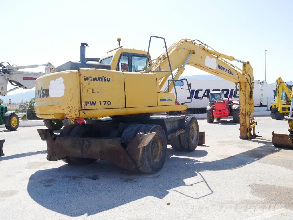 Komatsu PW 170 Mobilbagger
